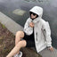 Chaqueta cortavientos Gore-Tex premium para mujeres para actividades al aire libre