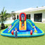 Inflatable Water Slide Bounce House with Splash Pool
