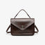 Elegant Oil-Waxed Leather Crossbody Bag for Women