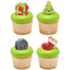 Christmas Cuties cupcake Rings - 12ct - Korvel