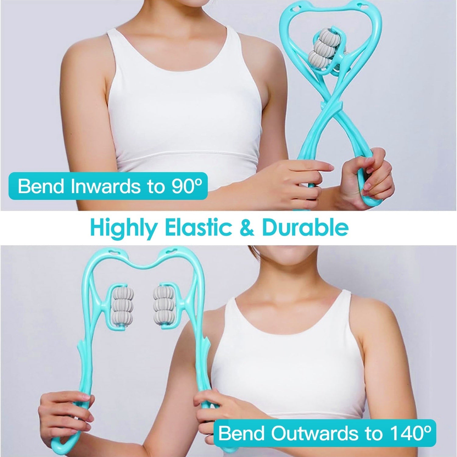 Portable 360° Neck and Body Massager with 6 Massage Balls for Pain Relief - Korvel