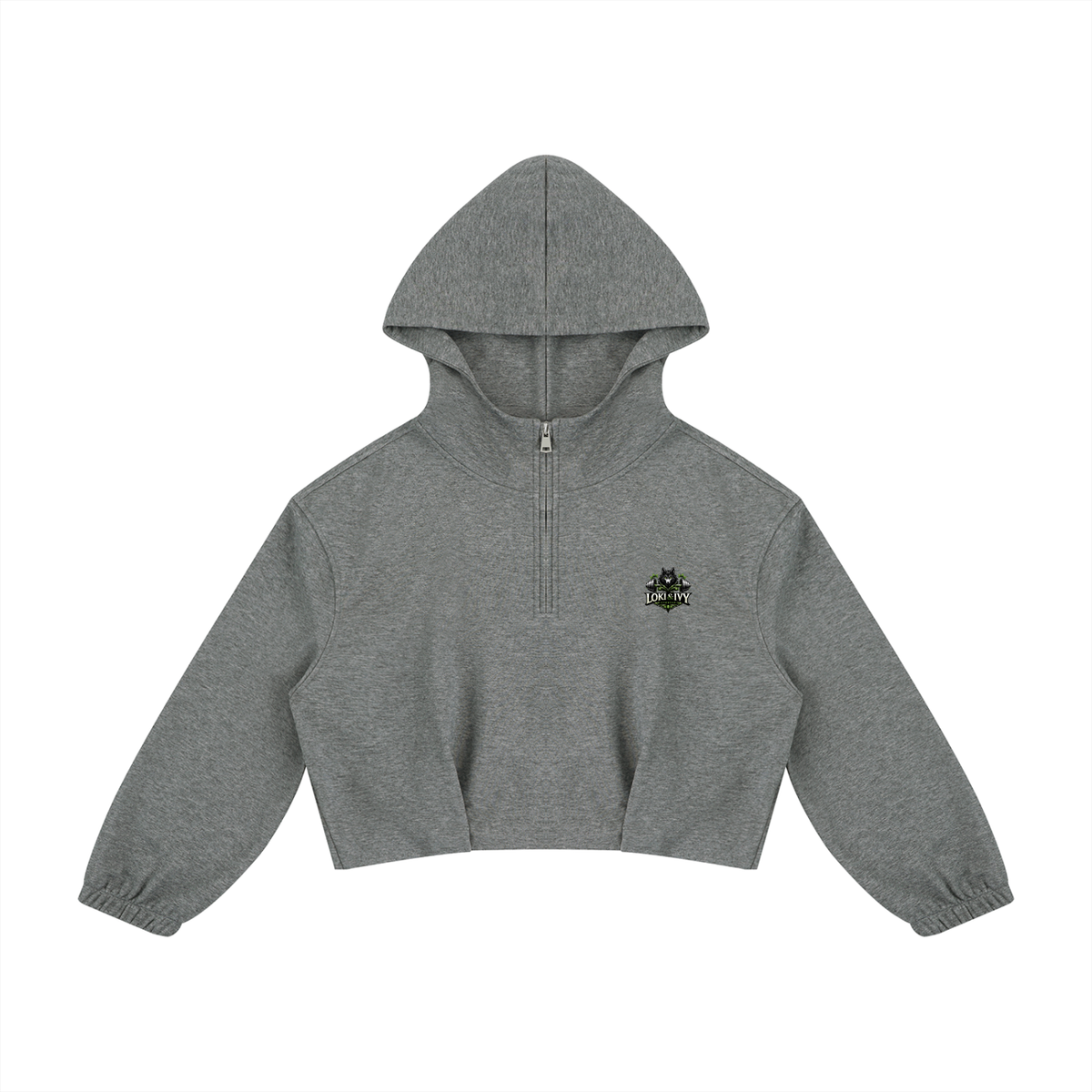 Sudadera con cremallera de cuarto de Loki & Ivy para mujeres