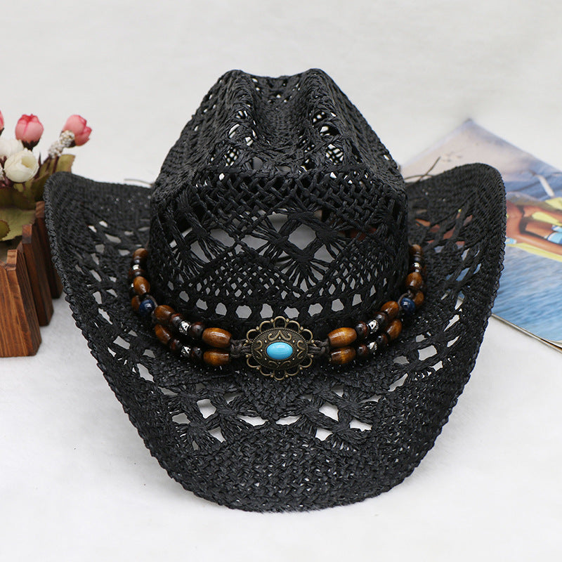 Bohemian Shell Straw Summer Beach Sun Hat