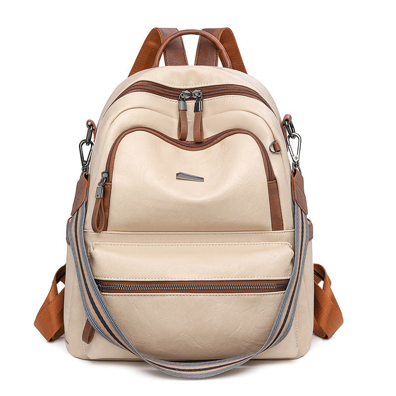 Lightweight Girls' Travel Backpack - Retro Design & Large Capacity
