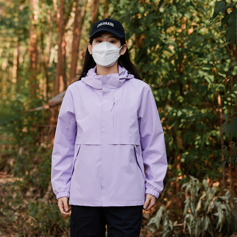 Premium Waterproof Outdoor Shell Jacket for Couples