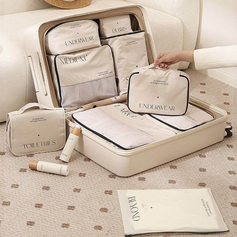 Ensemble de sacs de rangement de voyage premium pour un emballage organisé