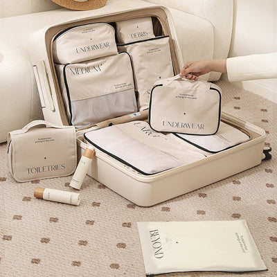 Juego de Bolsas de Almacenamiento de Viaje Premium para un Empaque Organizado