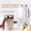 Rechargeable Automatic Stirring Cup for Effortless Beverages