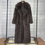 Womens Elongated Wool Coat With Tailored Lapel