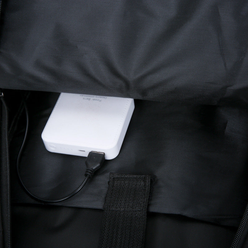Sac à dos multifonctionnel USB pour hommes - Grande capacité