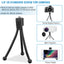 LJG Flexible Tabletop Tripod Stand for Cameras & Mini Projectors