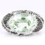 Anillo de Plata Esterlina con Amatista Verde y Diamantes de 5.98 Quilates