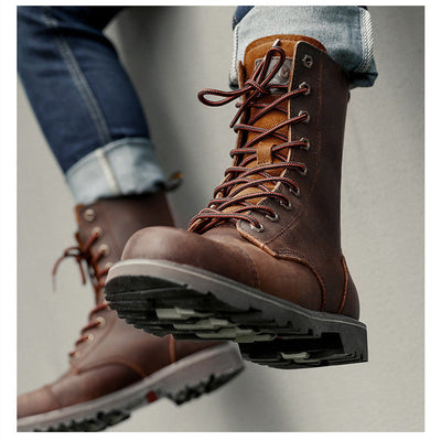 Botas Altas de Motocicleta Premium para Exterior