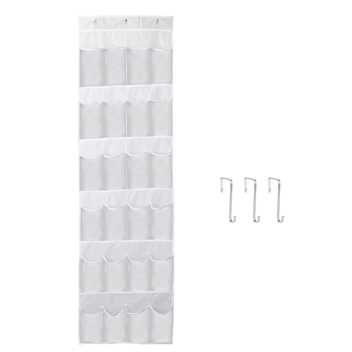 Over the Door 24-Pocket Shoe Rack Organizer