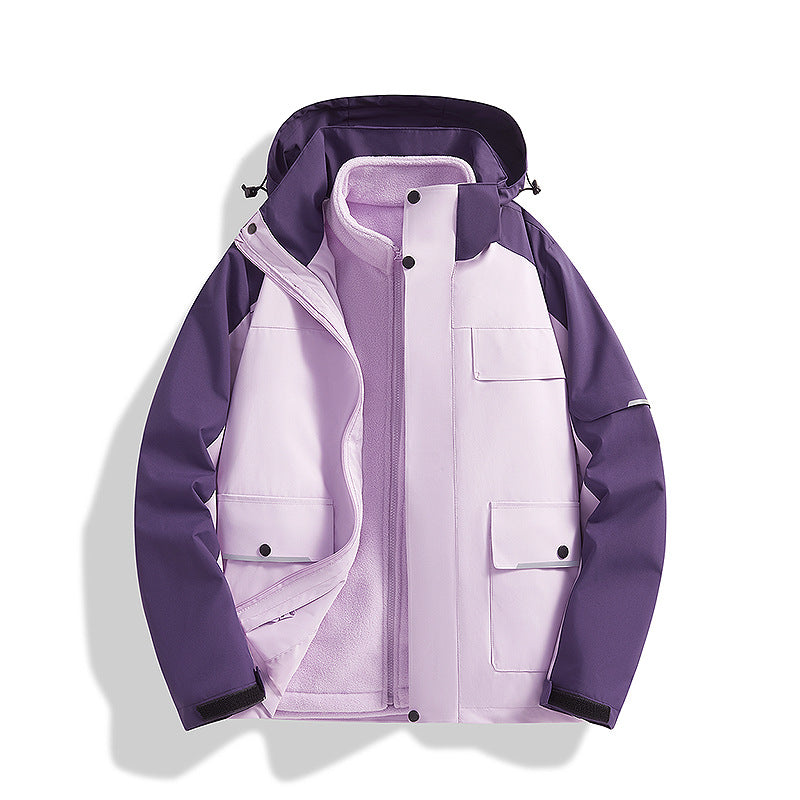 Chaqueta Shell 3 en 1 Premium a Prueba de Viento y Agua