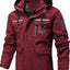 Men's Plus Size Hooded Windproof Coat