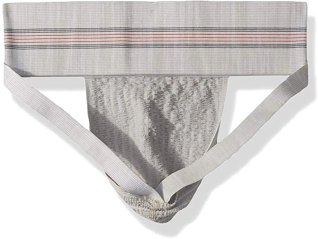 GYM Supporter Athlétique Classique pour Homme à Large Bande de 3" - X-Large Gris Chiné