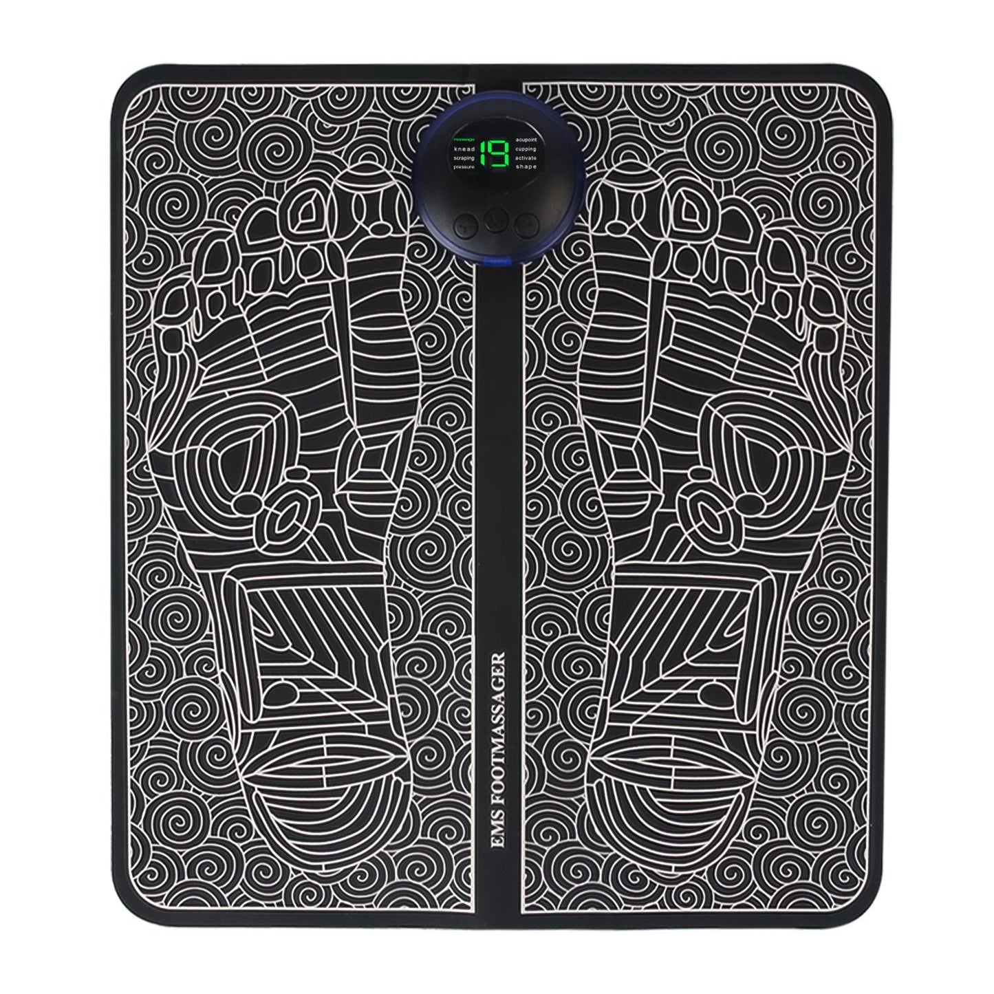 LJG Electric Foot Massage Pad with Remote Control