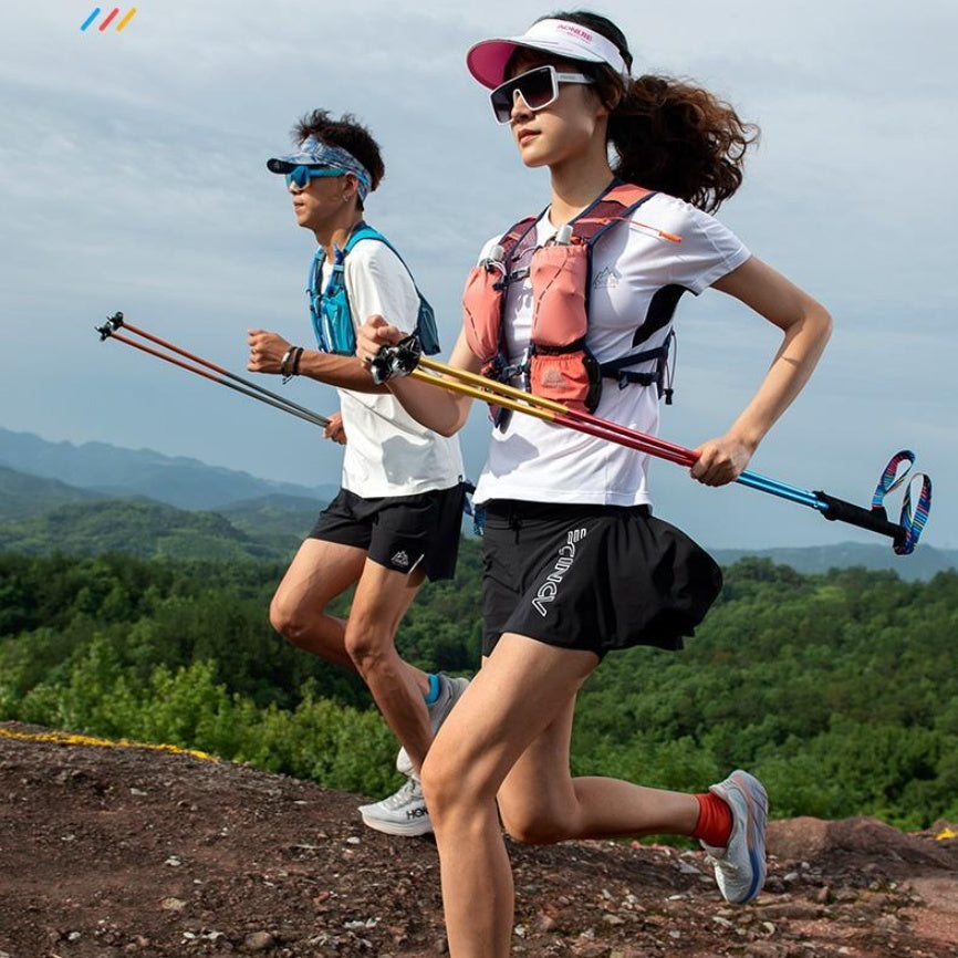 Premium Folding Carbon Trekking Poles for Outdoor Adventures
