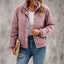 Women's Short Cotton Trucker Jacket with Long Sleeves