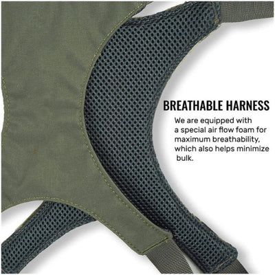 Adjustable Camouflage Binoculars Chest Pack for Outdoor Adventures