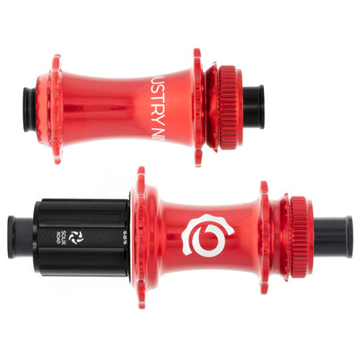 Moyeux de disque Industry Nine Solix CL - 12x100/142 TA - 28h - Rouge