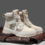Men's High-Top Print Boots - Comfy & Breathable Casual Footwear