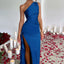 Elegant One-Shoulder Backless Slit Dress for Women