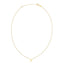 14K Yellow Gold Taurus Necklace
