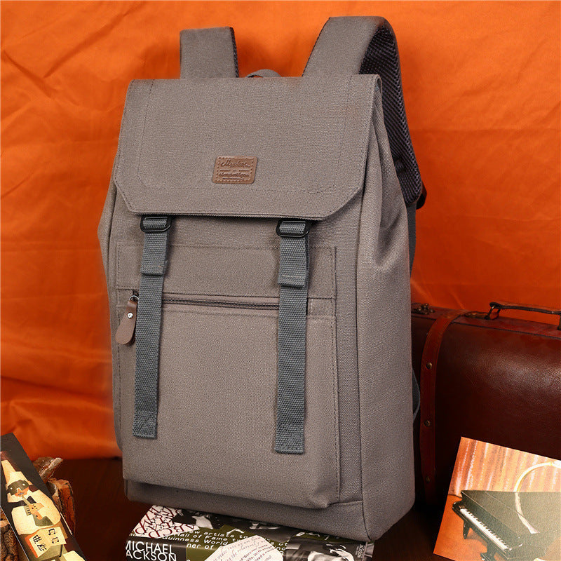 Travel Backpack - Washed Canvas Casual Large Capacity