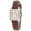 Coach Women's Brown Leather Silver Quartz Watch