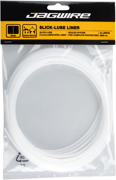 Jagwire Slick-Lube Liner for Elite Sealed Brake Housing Kit - 4 x 1600mm