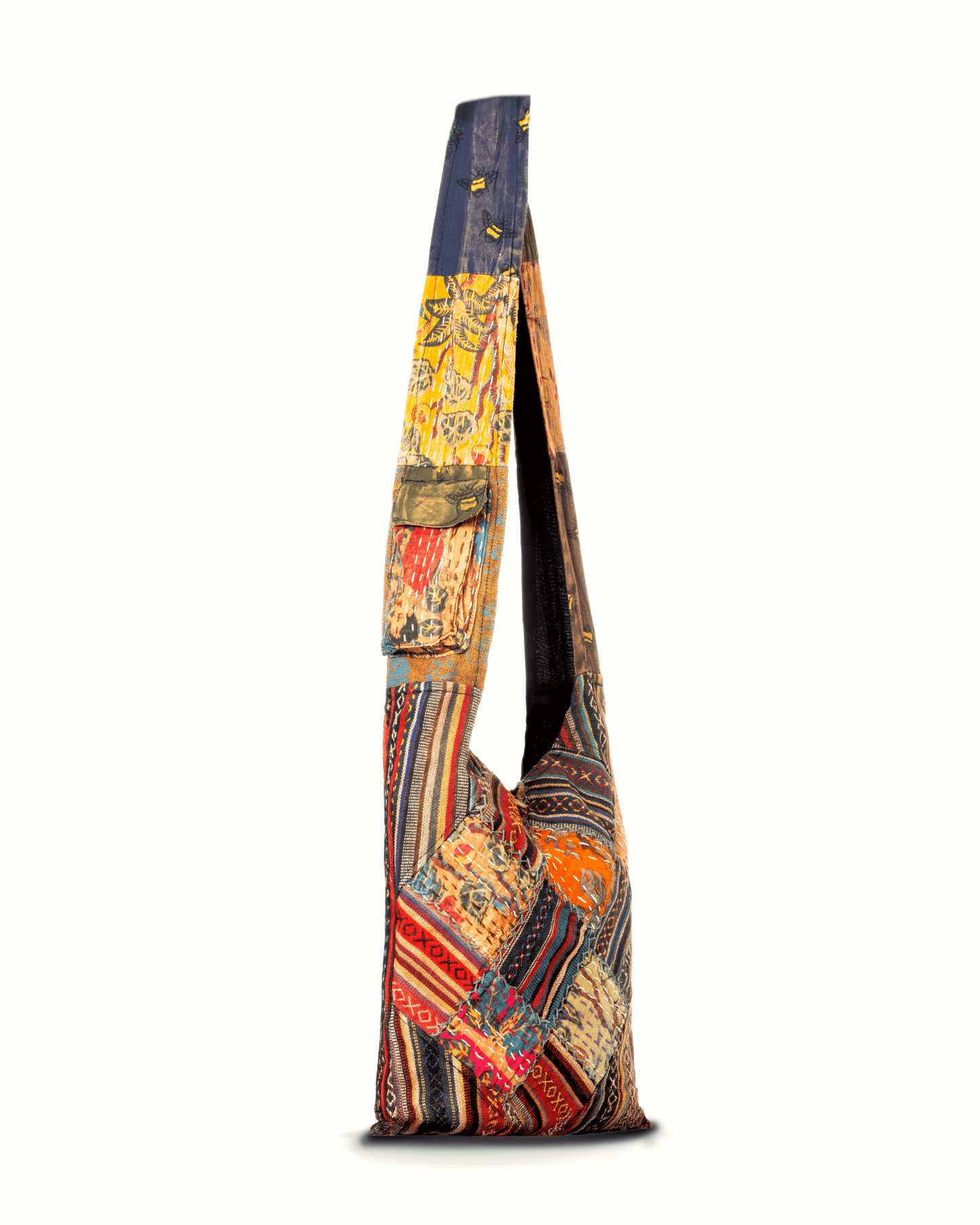 Bolso Hobo de Parchwork Acolchado de la Colección Kathmandu