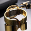 Montre Bracelet de Luxe pour Femmes avec Cadran Doré et Argenté