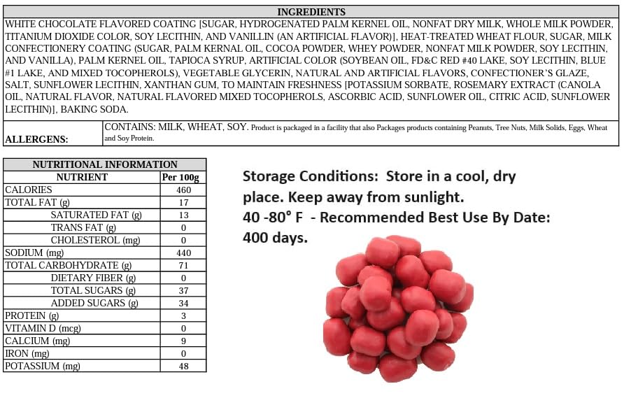 Oasis Supply Red Velvet Cookie Dough Bites