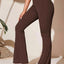 Full Size High-Waist Flare Active Pants