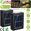 2Pcs Solar Deck Lights - Waterproof Outdoor Lighting