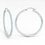 Pendientes de plata esterlina con topacio azul suizo genuino de 3.60 quilates