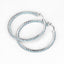Pendientes de plata esterlina con topacio azul suizo genuino de 3.60 quilates