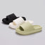 Chaussons d'été en EVA avec motif en losange - Chaussures d'intérieur pour femmes