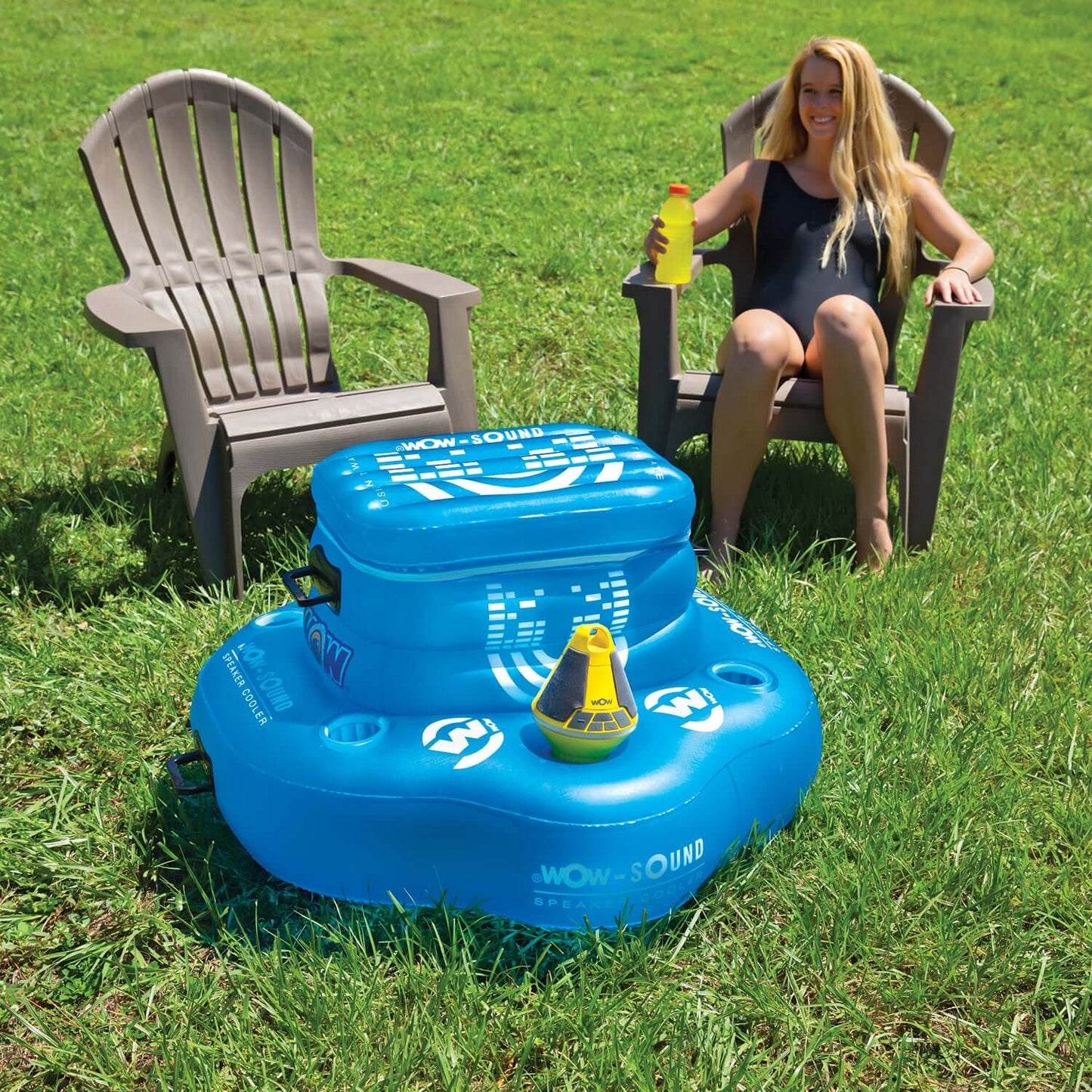 WOW Sports WOW-SOUND Cooler - Transportador de Bebidas Premium Flotante