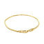 10k Yellow Gold Solid Diamond Cut Rope Bracelet - 1.5mm