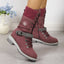 Fur Integrated Women's Knee-high Snow Boots