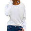 Casual Crew-Neck Long Sleeve T-Shirt for Fall/Winter