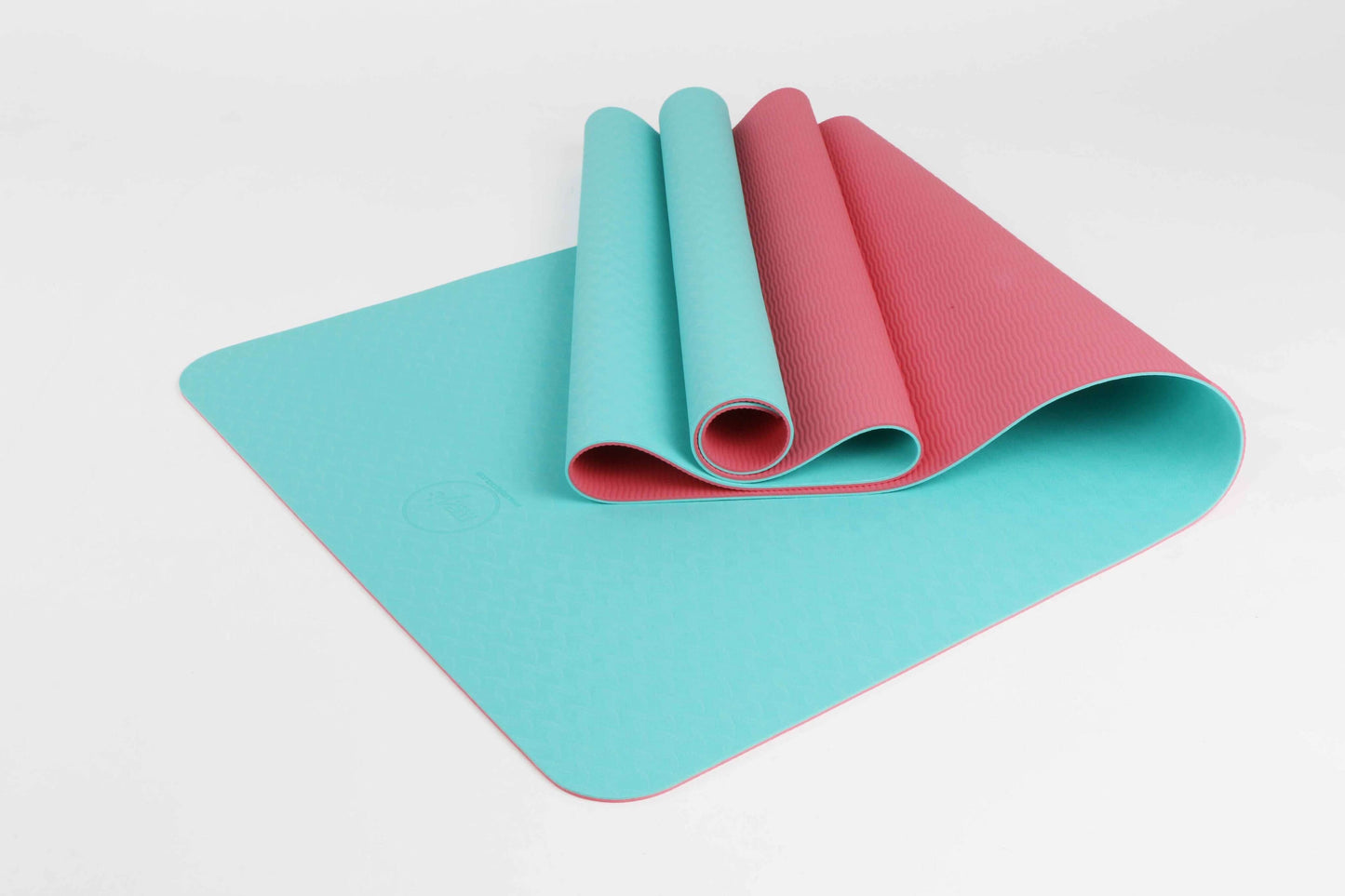 Tapis de yoga TPE écologique bicolore