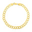 Pulsera Curb de Oro Amarillo de 10k de 7.0mm Elegante