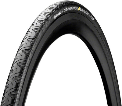 Pneu Continental Grand Prix 4-Saisons - 700 x 23 Clincher Folding Édition Noire