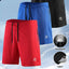 Men's Casual Quick-Drying Jogger Shorts with Zipper Pockets