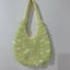 High-End Handmade Natural Sequin Shoulder Bag for Women
