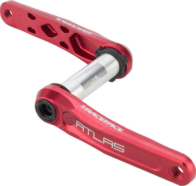 Juego de bielas RaceFace Atlas - 175mm Montaje Directo Rojo